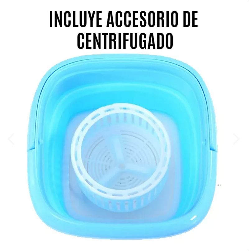 Mini Lavadora Portatil Plegable + Envío Gratis